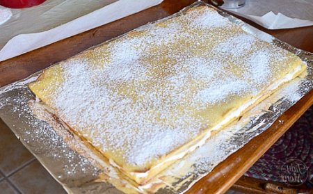 Закусочний торт "Наполеон": покроковий рецепт