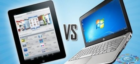 Що краще - планшет чи ноутбук?