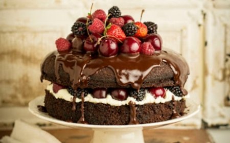 Простий рецепт шоколадного торта з фото