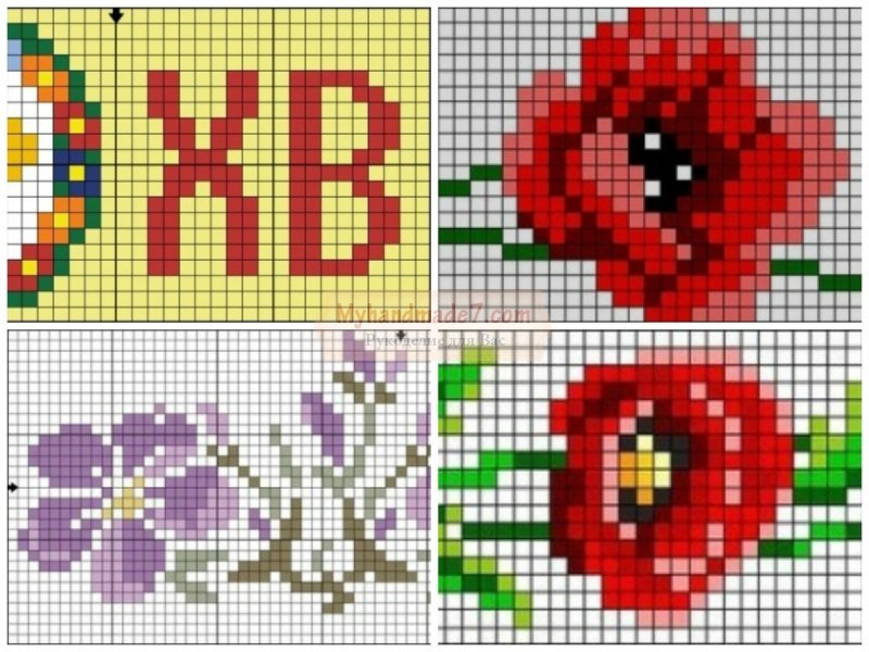 Вышивка бисером схемы пасхальных яиц 763