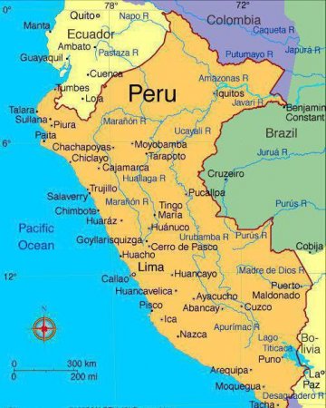Де знаходиться Перу? Короткий опис республіки