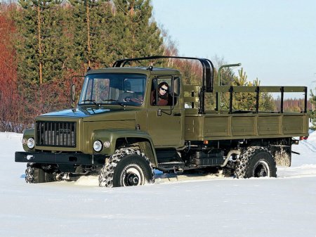 ГАЗ-3308 "Єгер": фото, технічні характеристики, особливості та відгуки