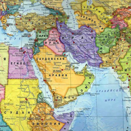 Іран на карті світу