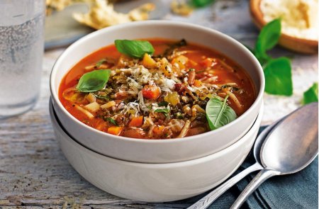 Італійські супи: назви, рецепти з фото, особливості приготування