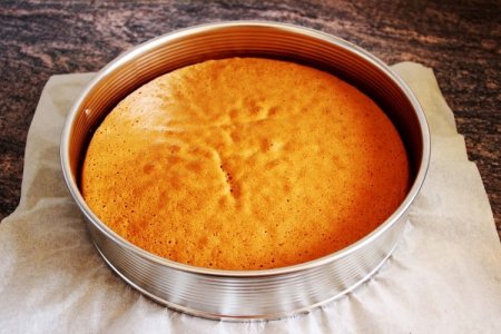 Торт желейний з бісквітом і фруктами: рецепт приготування