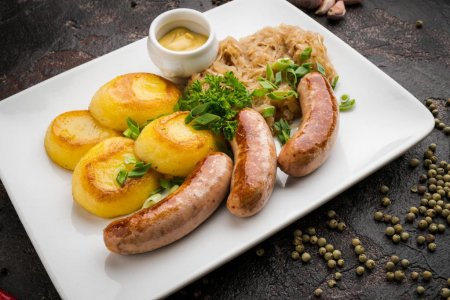 Баварські ковбаски: склад і рецепти приготування