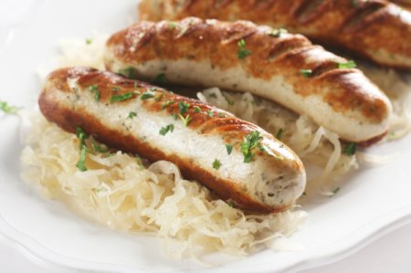 Баварські ковбаски: склад і рецепти приготування