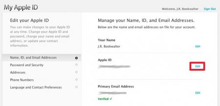   ,   Apple ID