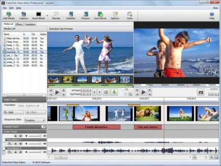VideoPad Video Editor -  ,  