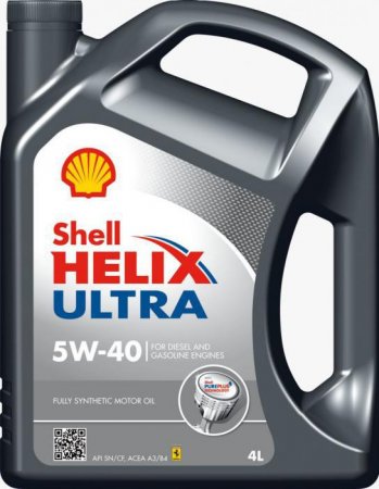  Shell Helix Ultra 5W40: . Shell Helix Ultra 5W40: , 