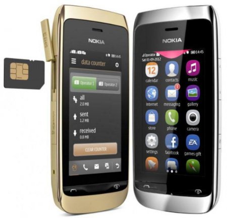 Nokia Asha 308:   